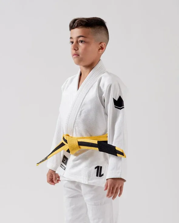 KINGZ The ONE Kids Jiu Jitsu Gi - White