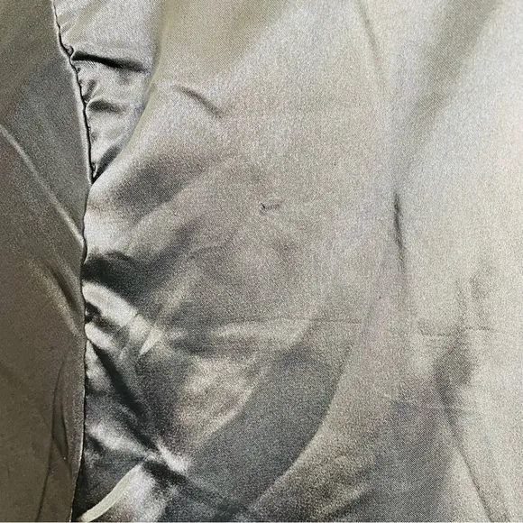 Kitsch Glazey Gray Satin Hoodie Robe One Size Unisex