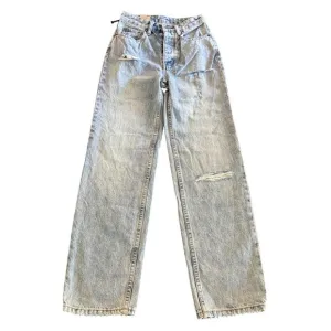 Ksubi Brooklyn Women's Med-High Rise Relaxed Straight Leg Jeans, Size 23 NWT