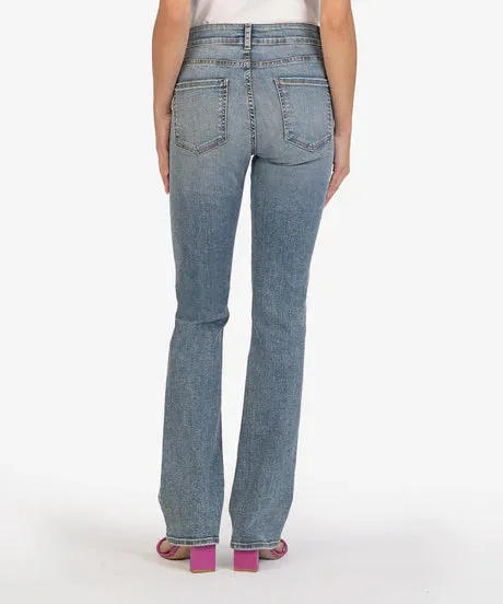 Kut From the Kloth Natalie High Rise Boot Cut Cracking Wash