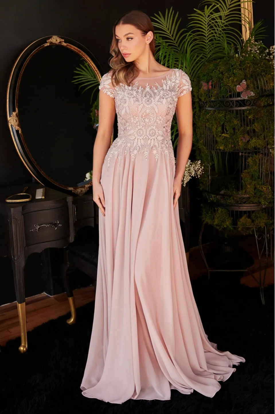 LaDivine by Cinderella Divine CL05 Evening Gown
