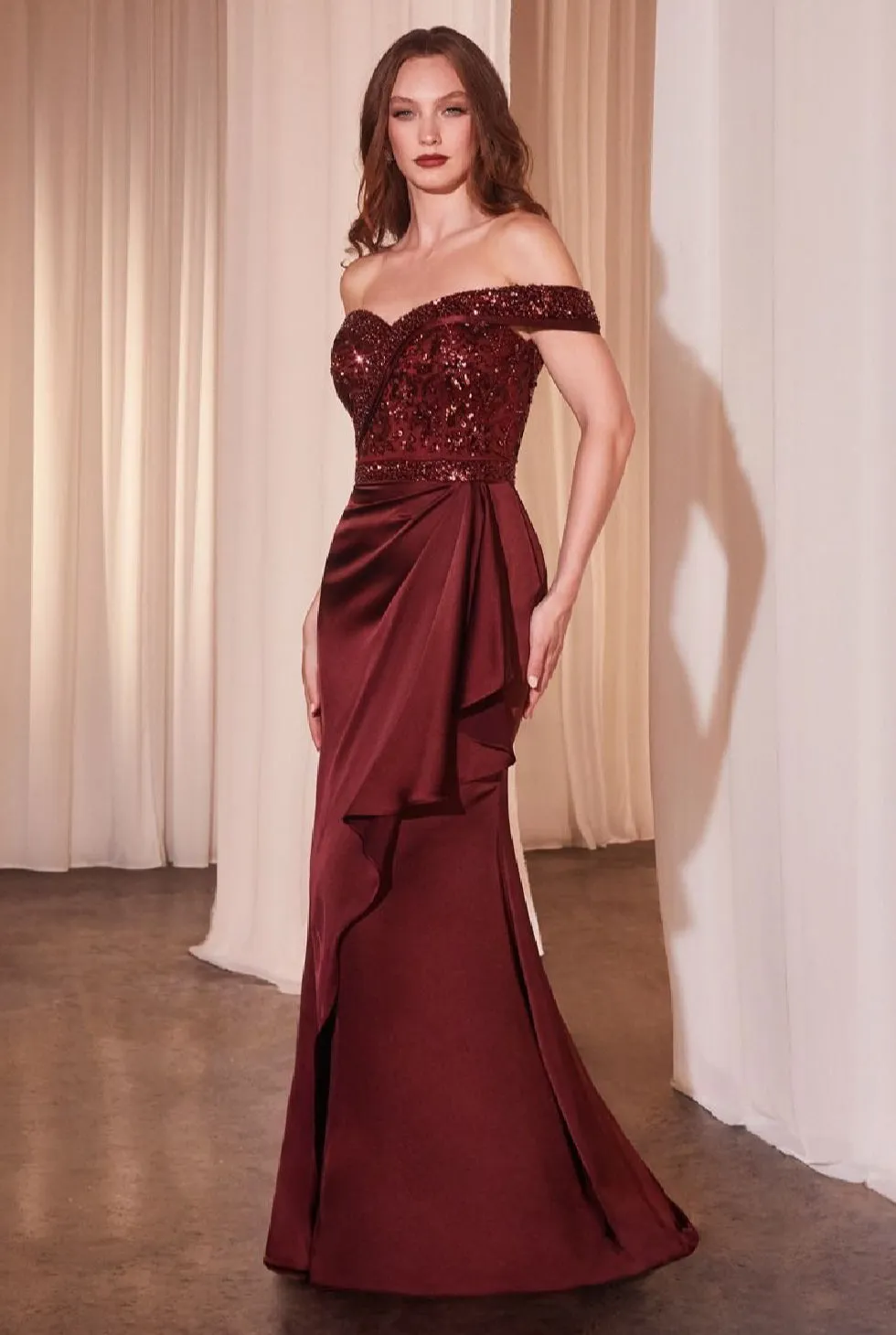LaDivine by Cinderella Divine Evening Evening Gown CR877