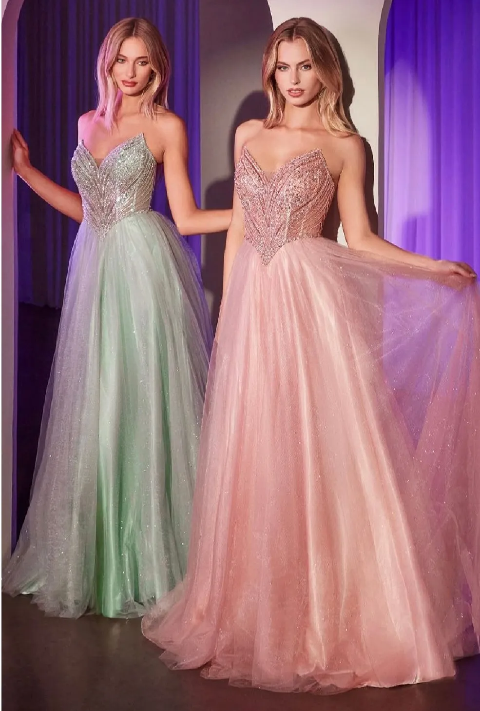 LaDivine by Cinderella Divine Evening Gown CC415