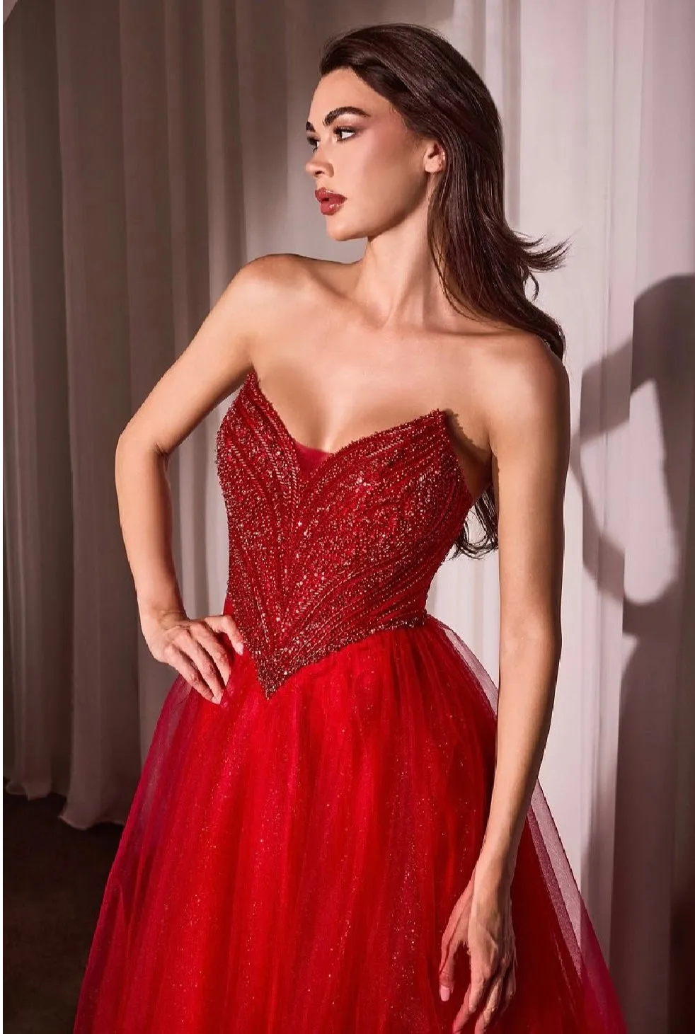 LaDivine by Cinderella Divine Evening Gown CC415