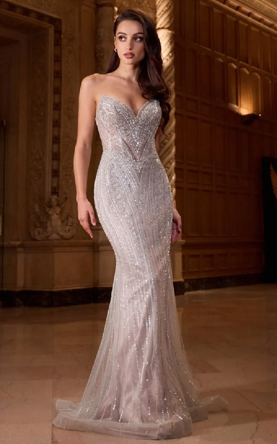 LaDivine by Cinderella Divine Evening Gown CC416