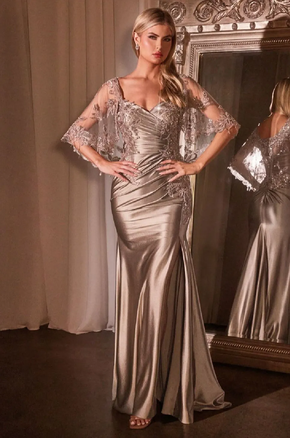 LaDivine by Cinderella Divine Evening Gown CDS499