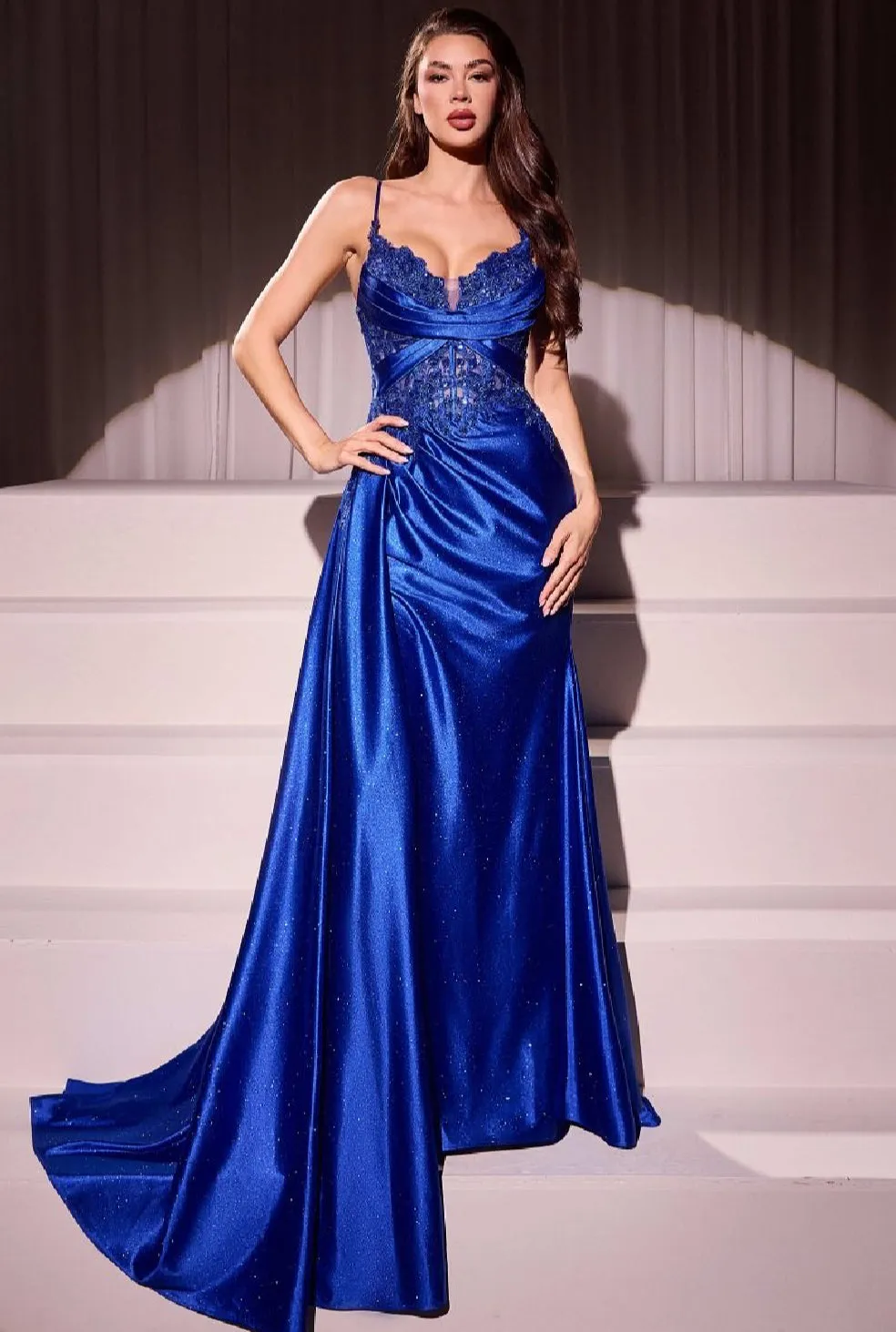 LaDivine by Cinderella Divine Evening Gown CDS524