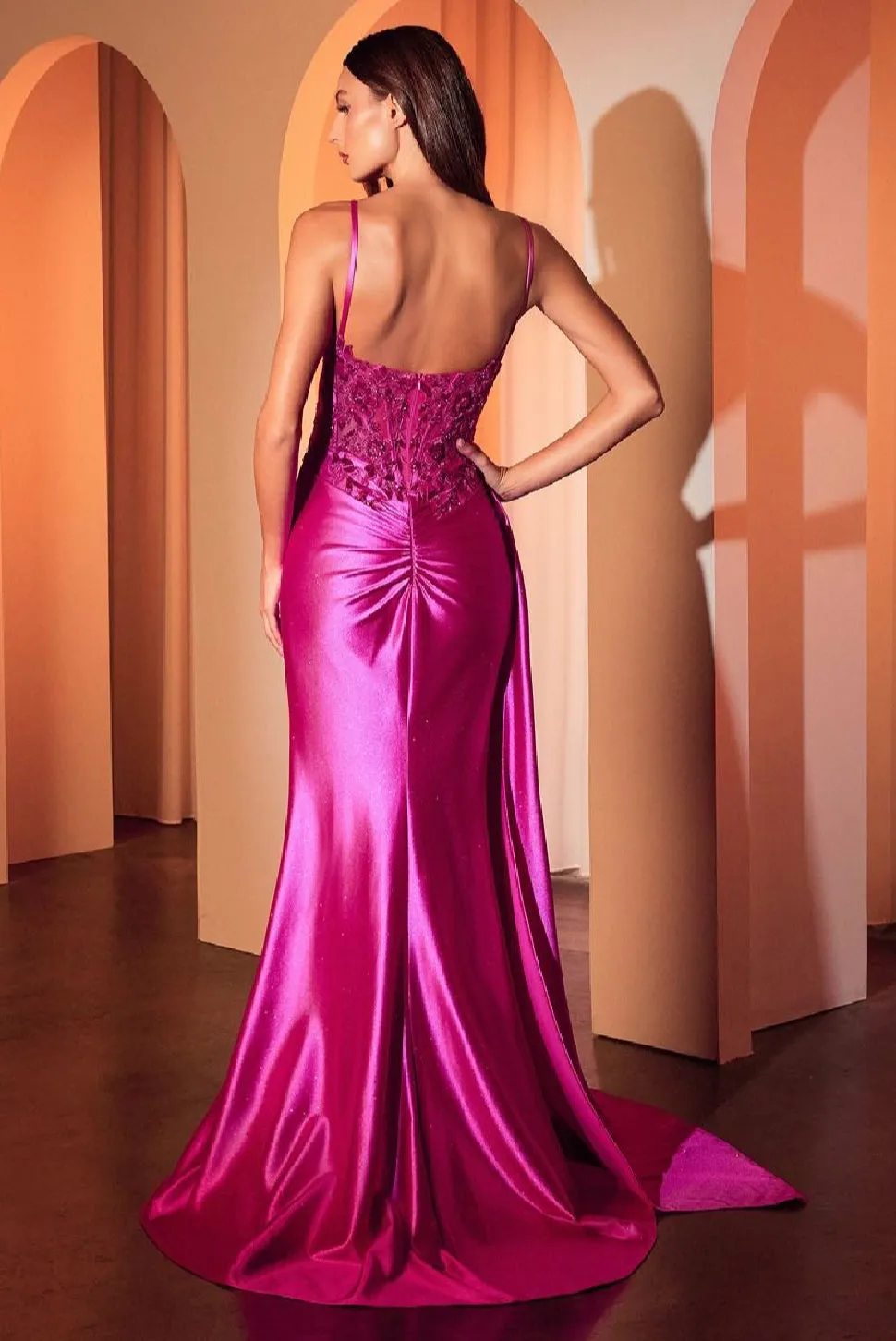 LaDivine by Cinderella Divine Evening Gown CDS524