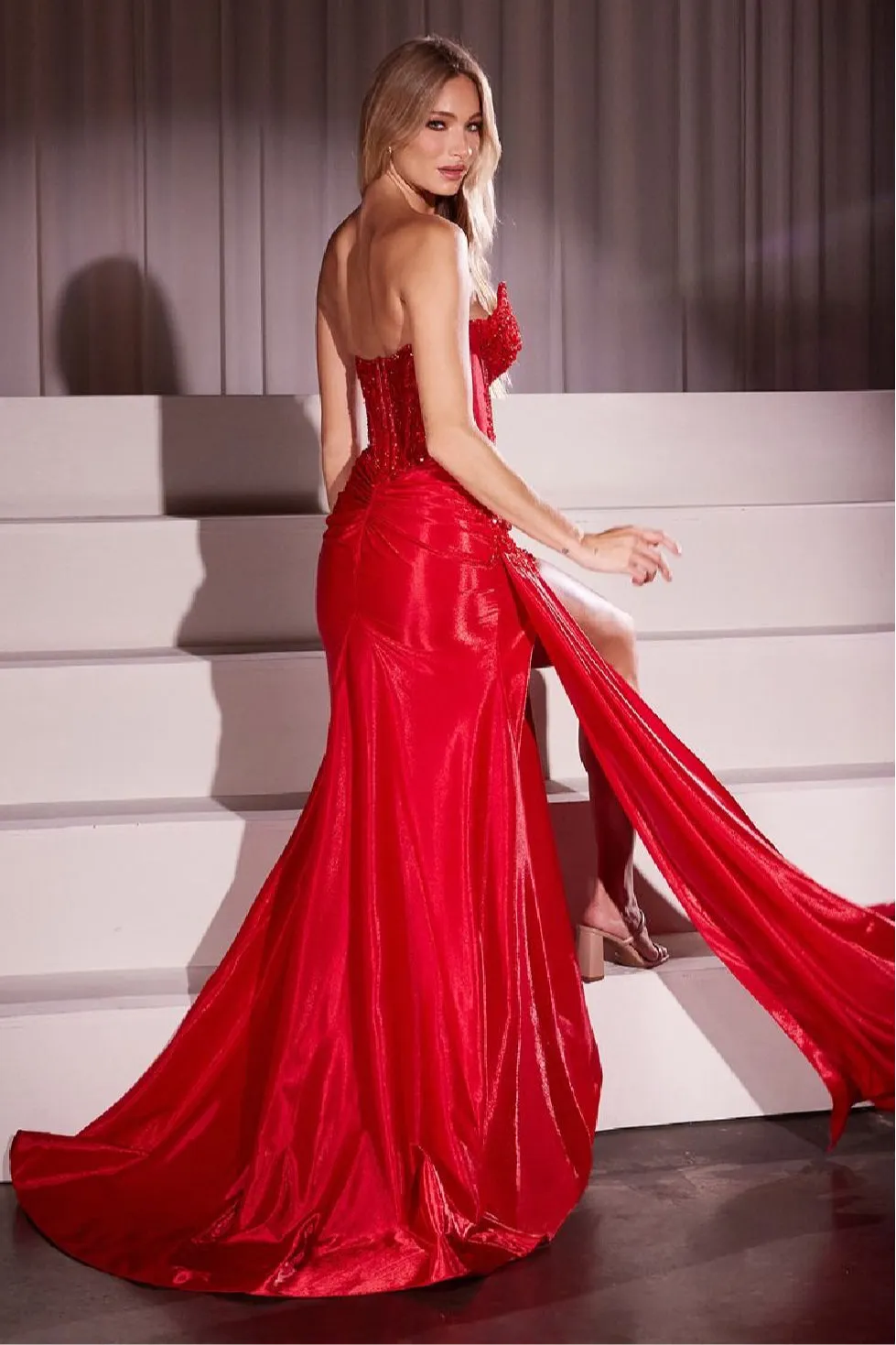 LaDivine by Cinderella Evening Gown CM369