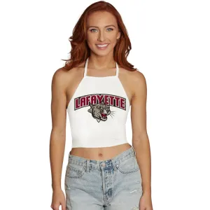 Lafayette College White Halter Top