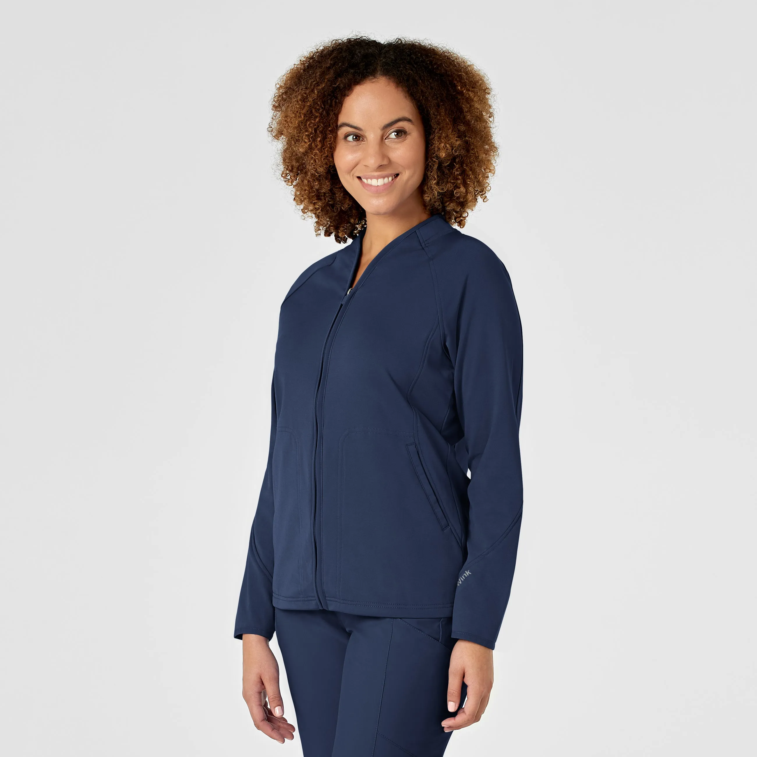 Layers 8209 Fleece Full Zip Jacket Navy