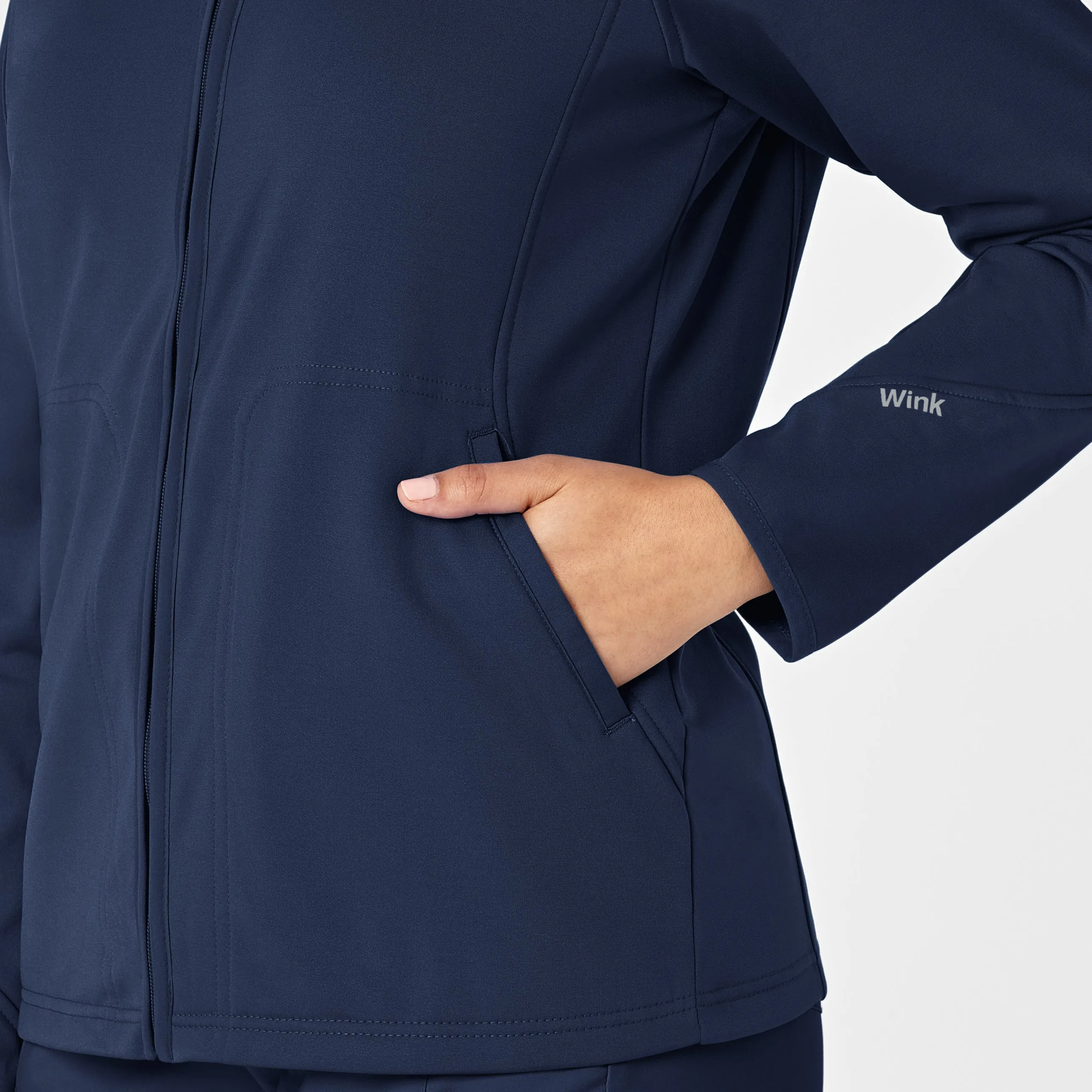 Layers 8209 Fleece Full Zip Jacket Navy