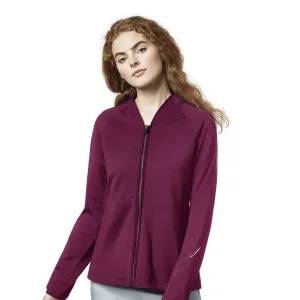 Layers 8209 Fleece Full Zip Jacket Wine