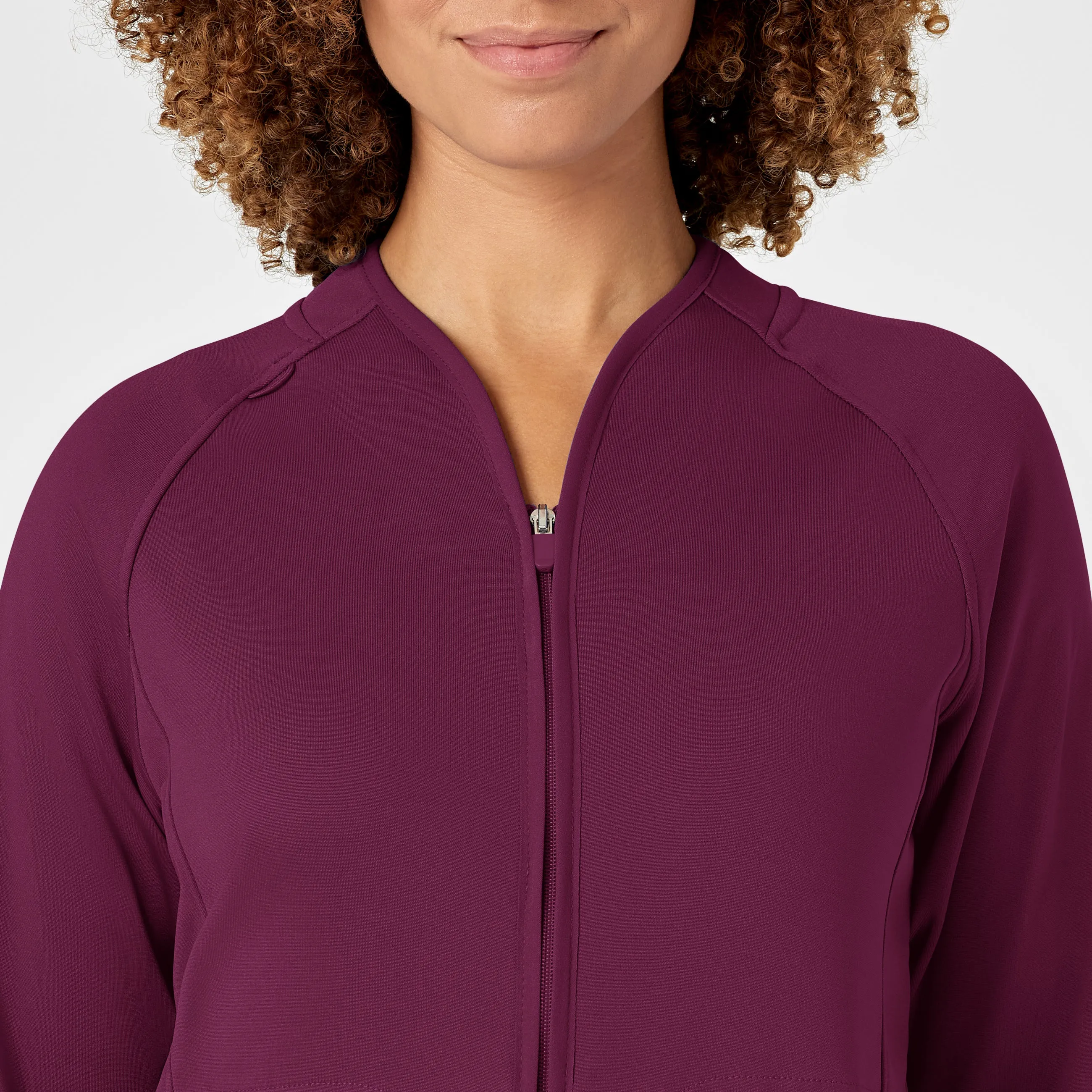 Layers 8209 Fleece Full Zip Jacket Wine