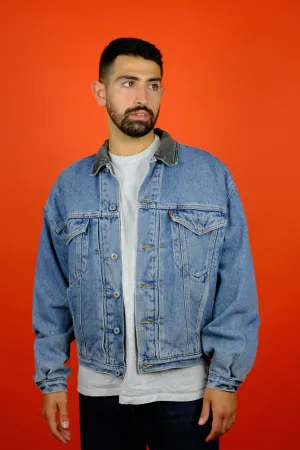 Levi's 'Orange Tab' Denim Trucker Jacket w/ Lining