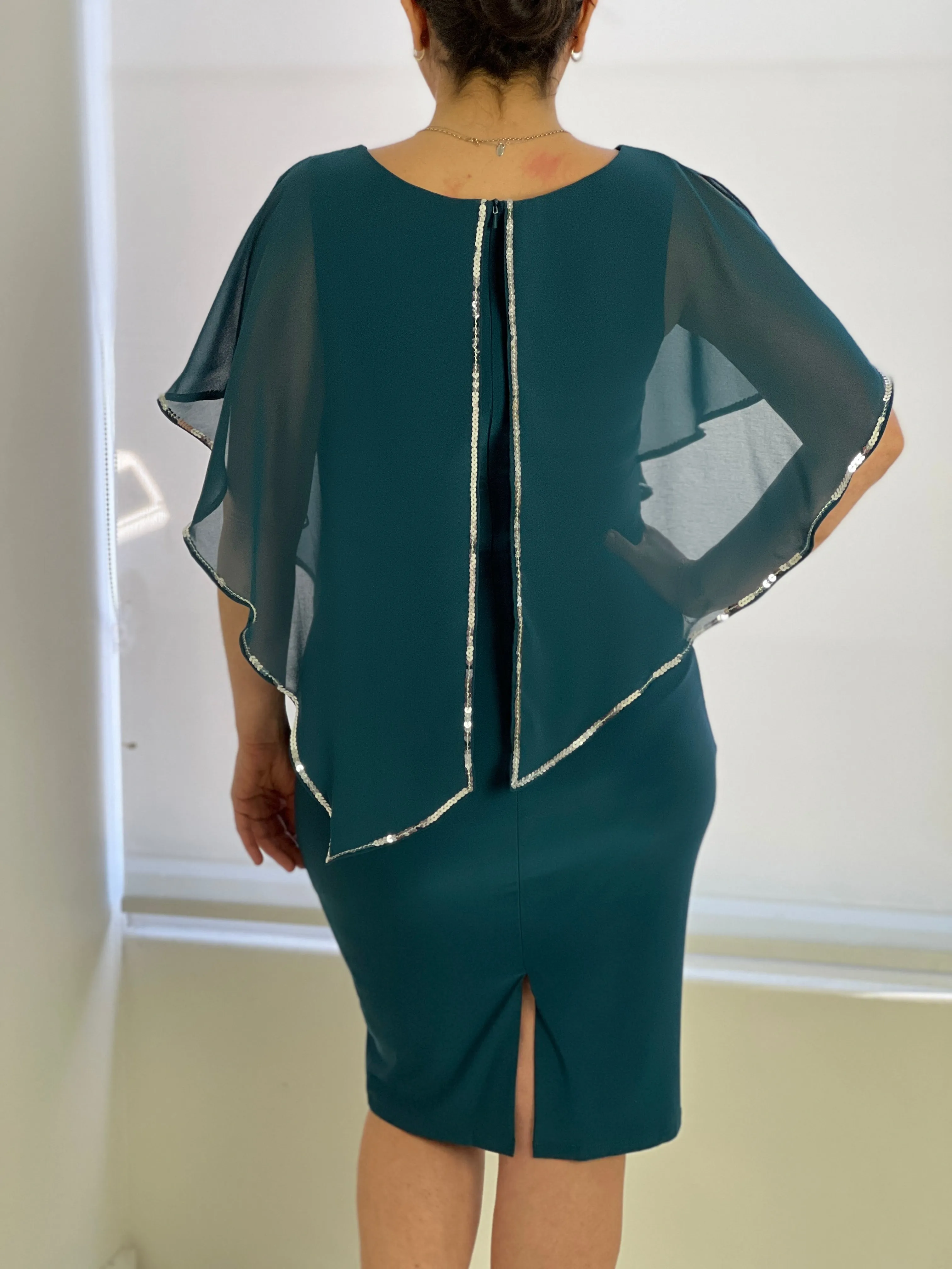 Lewis Teal Evening Dress