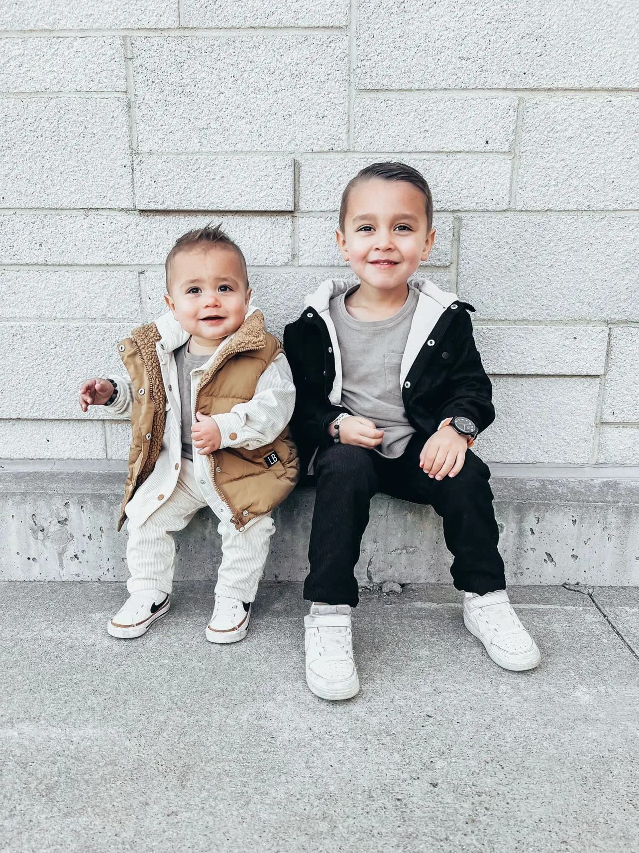Little Bipsy Corduroy Pants - Black