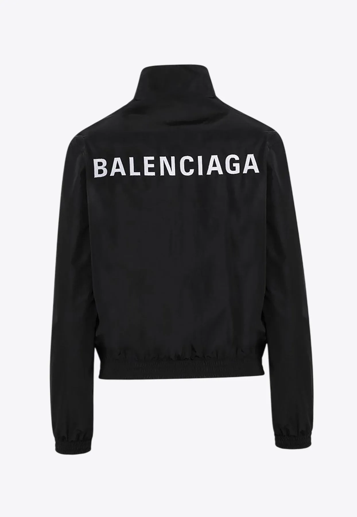 Logo Embroidered Bomber Jacket