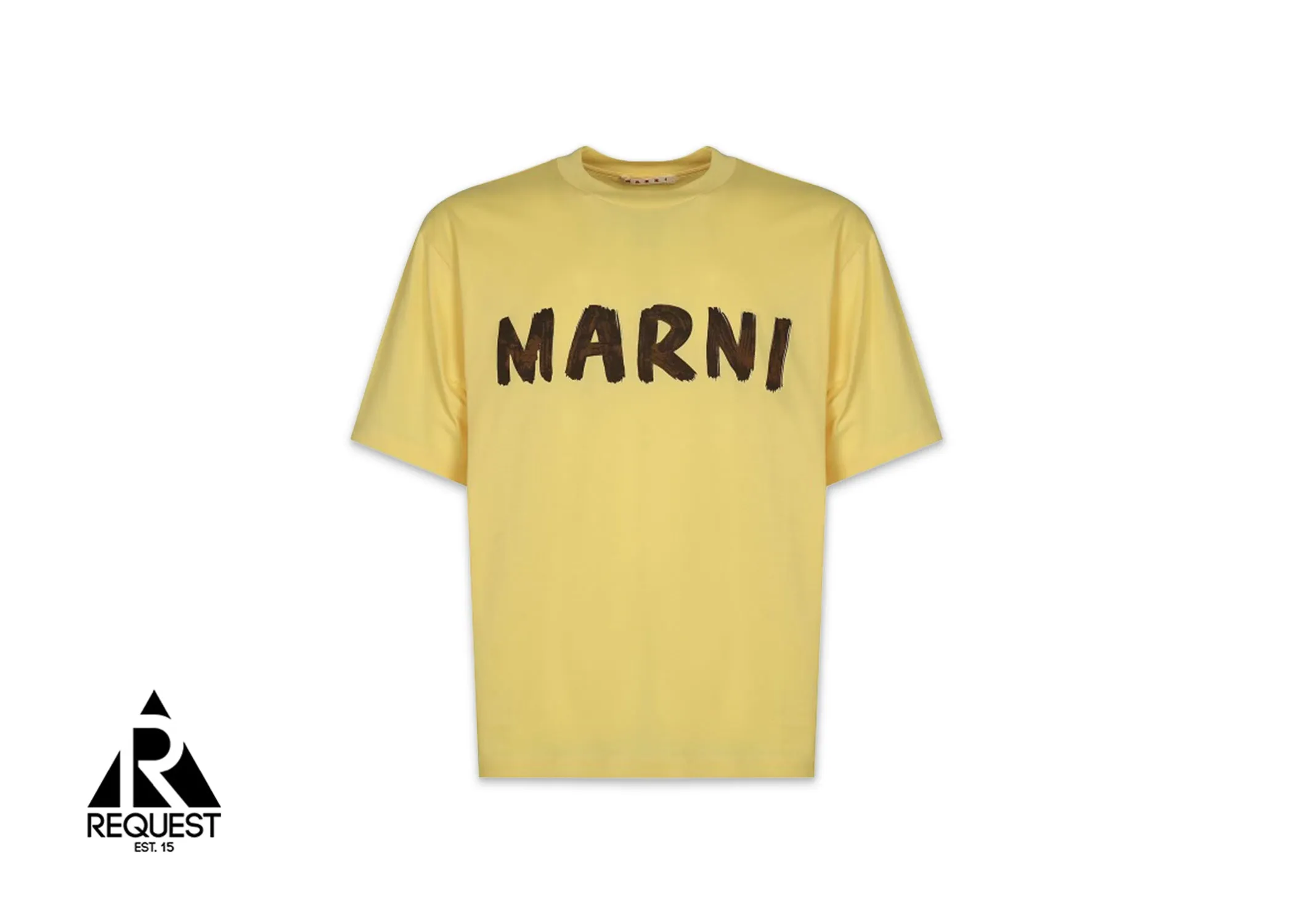 Logo Organic Cotton Jersey "Lemon”