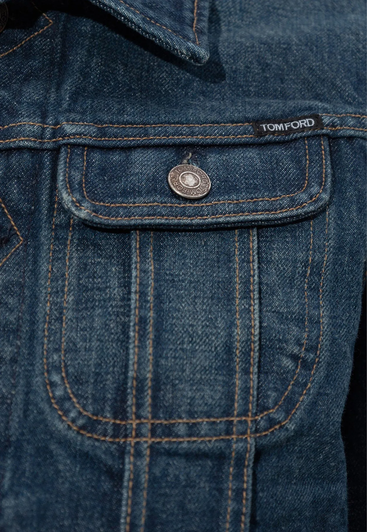 Logo Patch Denim Jacket