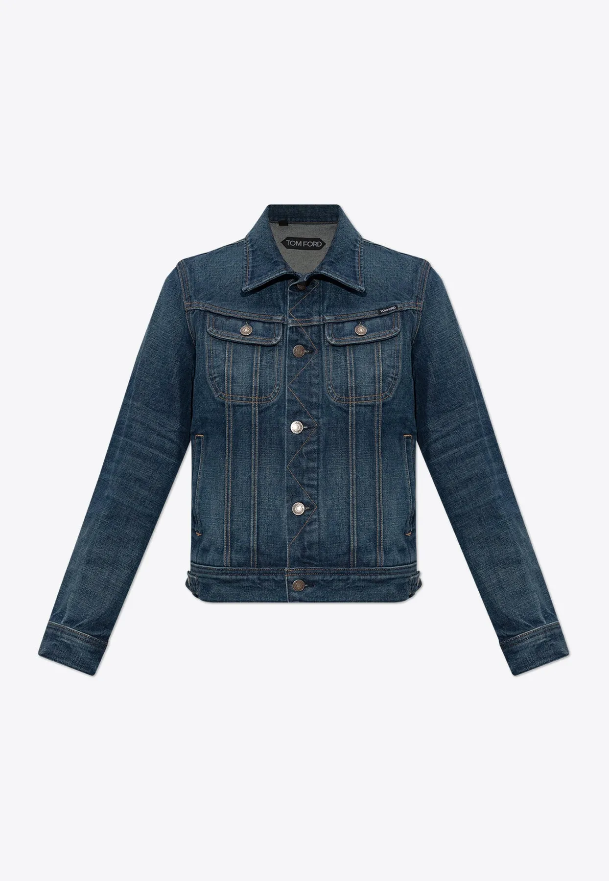 Logo Patch Denim Jacket