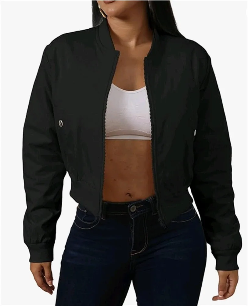 Long Sleeve Zip Up Jacket
