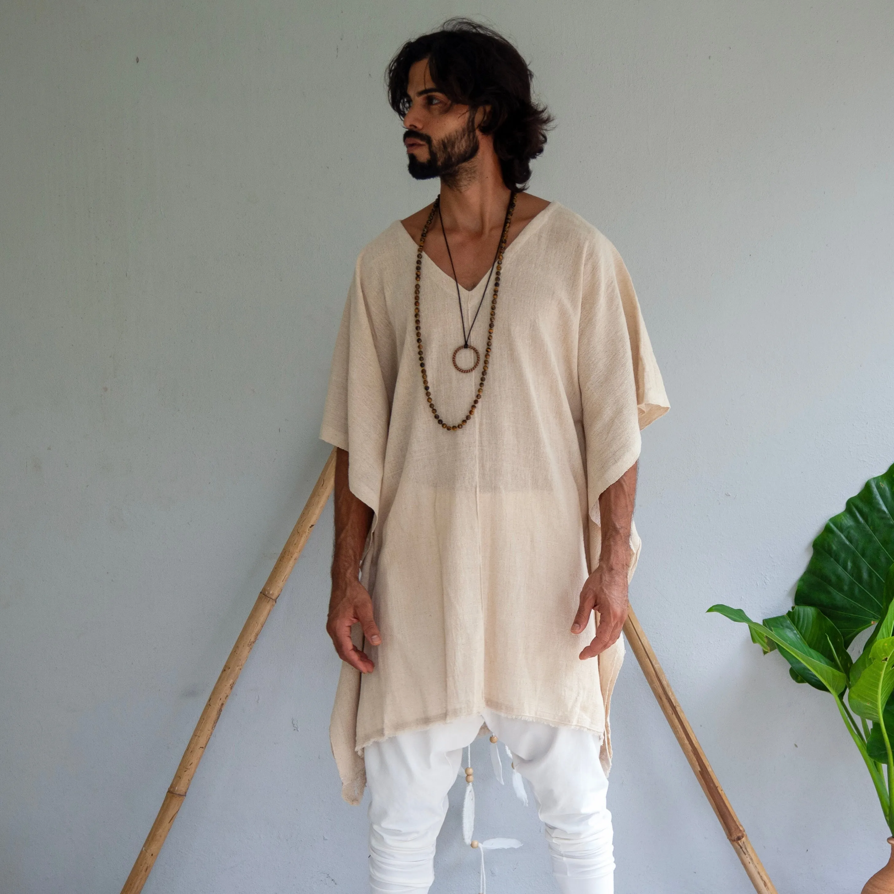 Long V-neck Shirt | Original Threads | Him