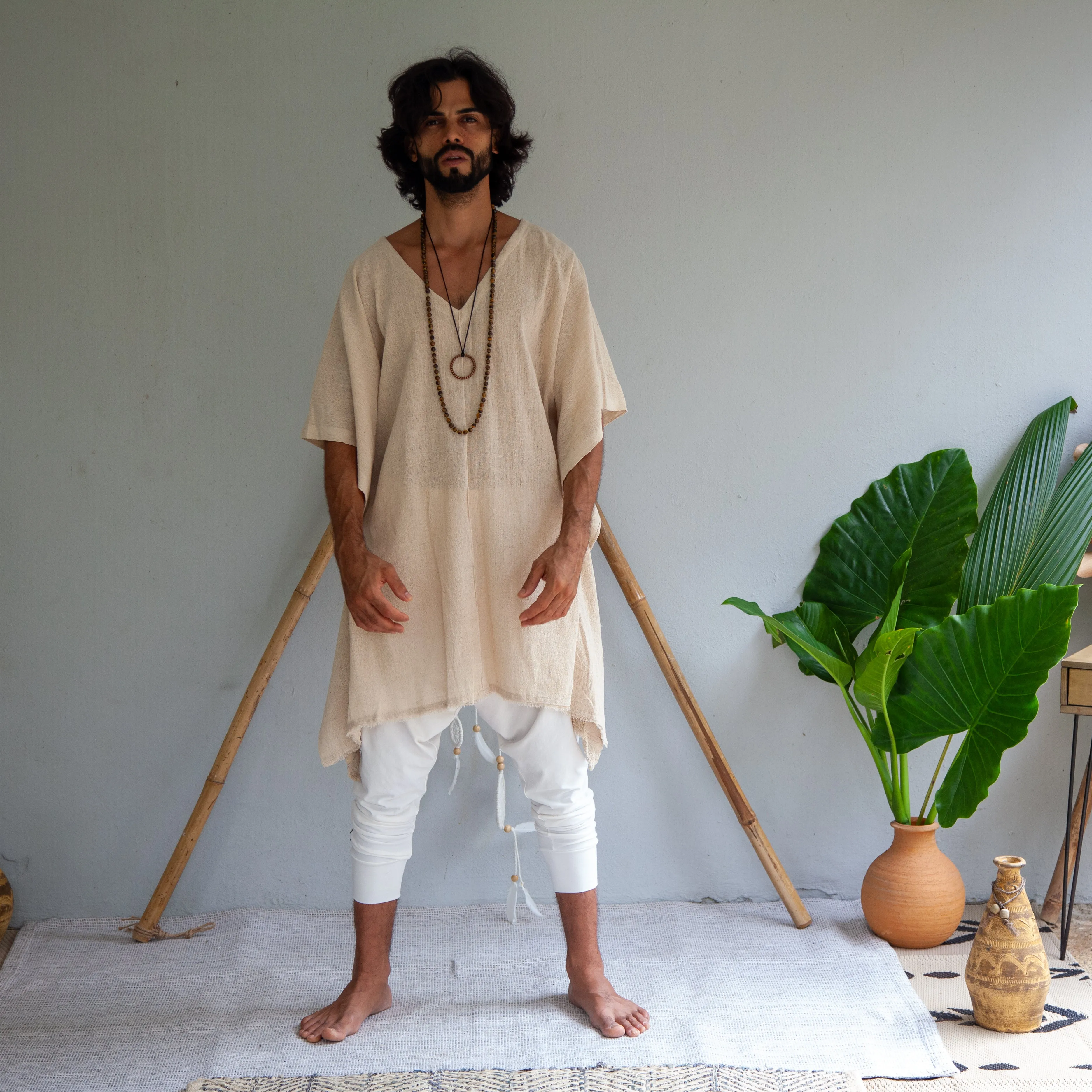 Long V-neck Shirt | Original Threads | Him
