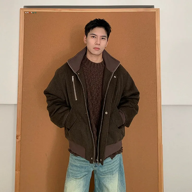 Loose Fit Zip-Up Jacket