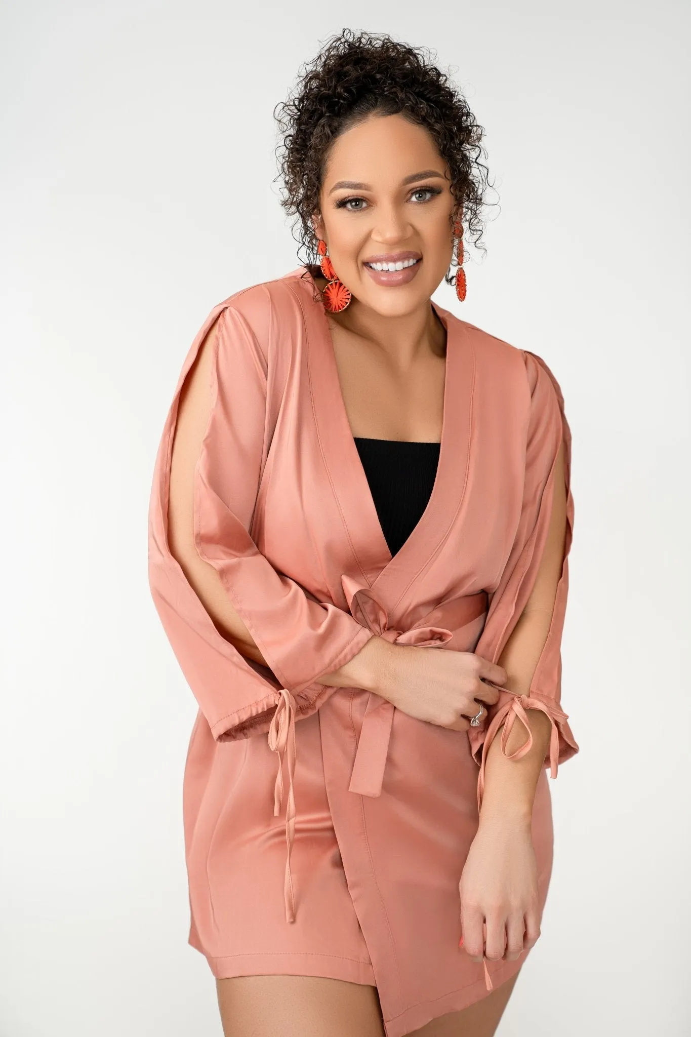 Los Ojos Kimono/ Robe