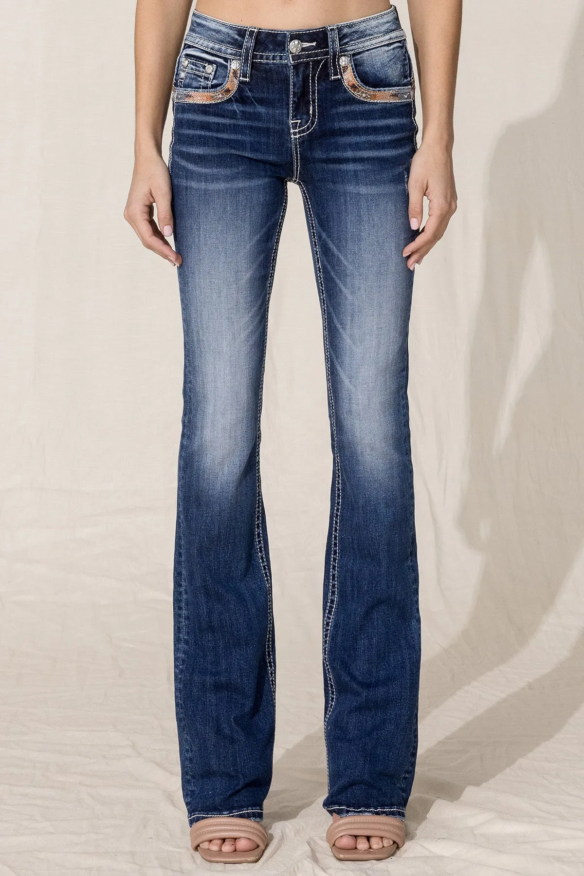 Love Pop Bootcut Jeans
