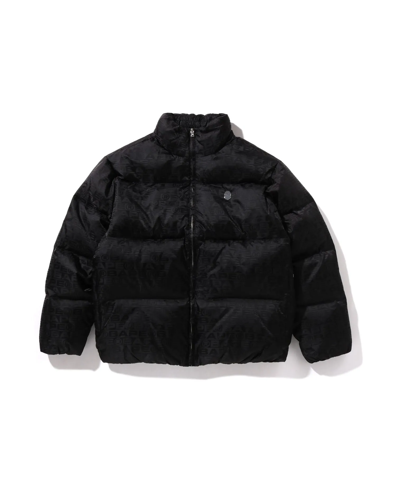 Lux Sport Pattern Jacquard Nylon Down Jacket