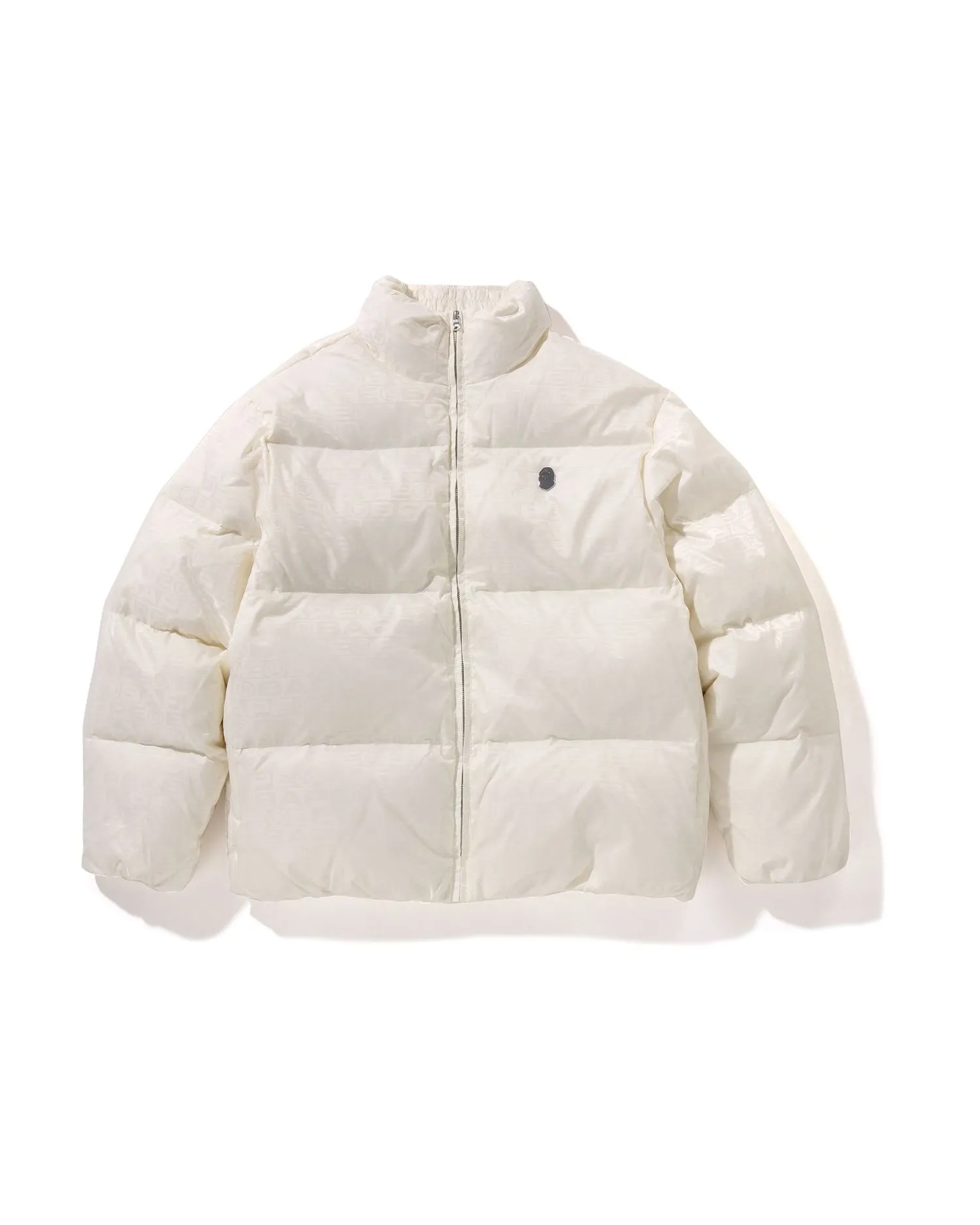Lux Sport Pattern Jacquard Nylon Down Jacket