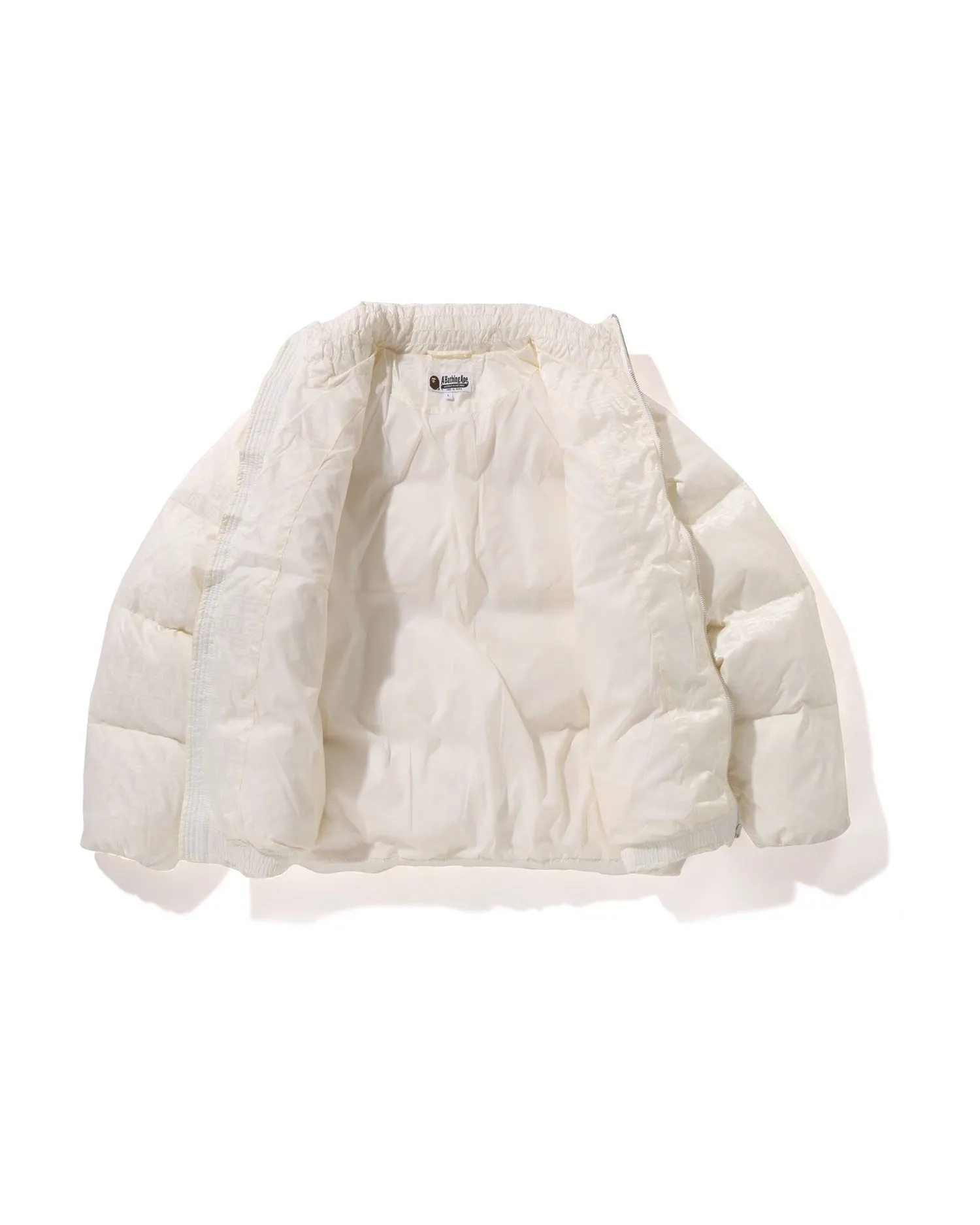 Lux Sport Pattern Jacquard Nylon Down Jacket