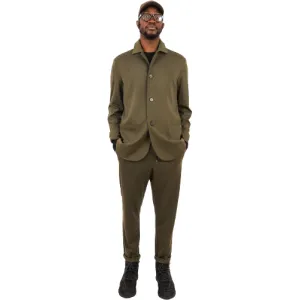M Dropped Shoulder Jacket, Moss Green