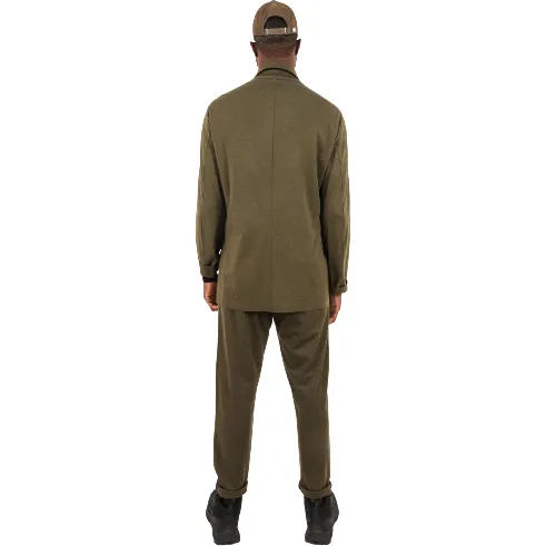 M Dropped Shoulder Jacket, Moss Green
