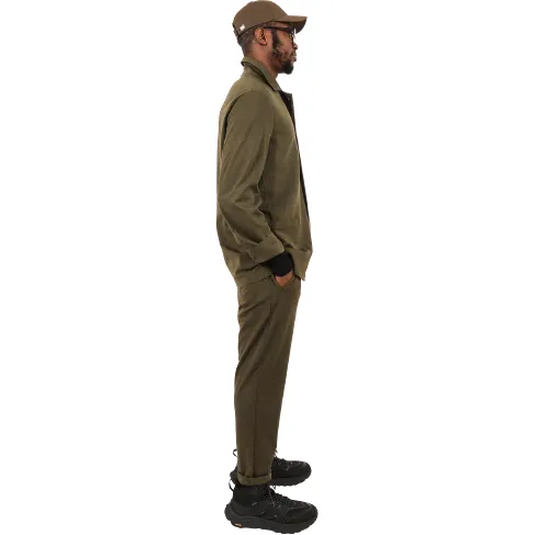 M Dropped Shoulder Jacket, Moss Green