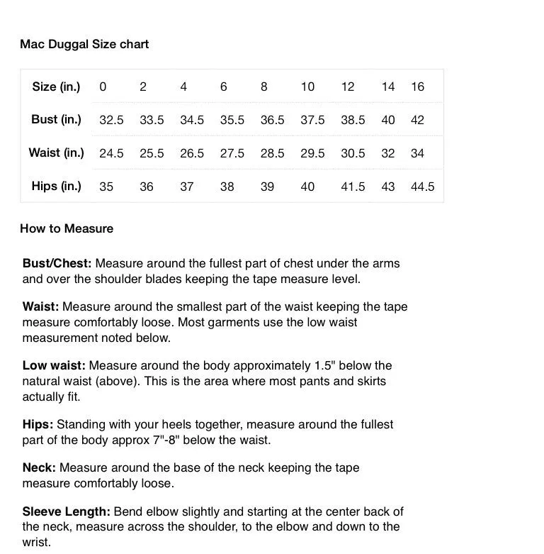 Mac Duggal 4939 M Dress