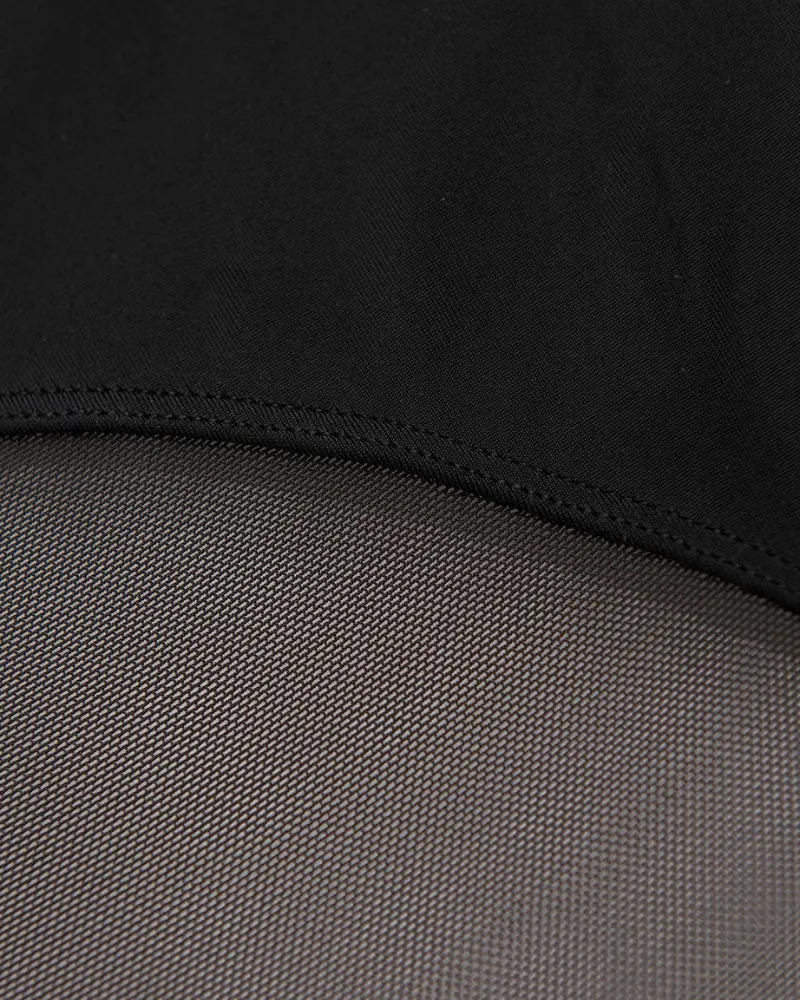 Madeline | Backless Mesh Swimsuit