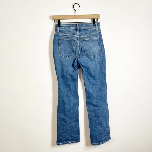 Madewell Curvy Kick Out Jean Size 25 Oneida Wash Blue