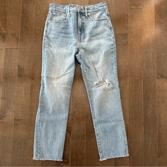 Madewell Women's The Perfect Vintage Jeans Distressed Size 27