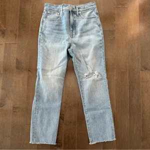 Madewell Women's The Perfect Vintage Jeans Distressed Size 27