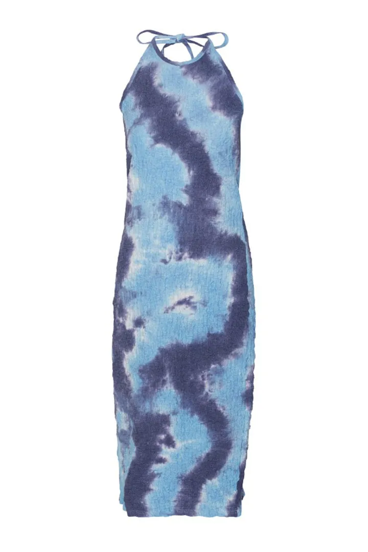 Malene Strap Dress - Blue