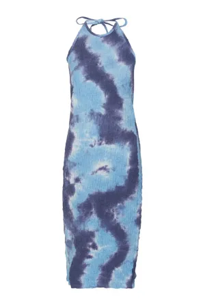 Malene Strap Dress - Blue