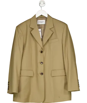 Marcela London Green 3 Button Blazer One Size