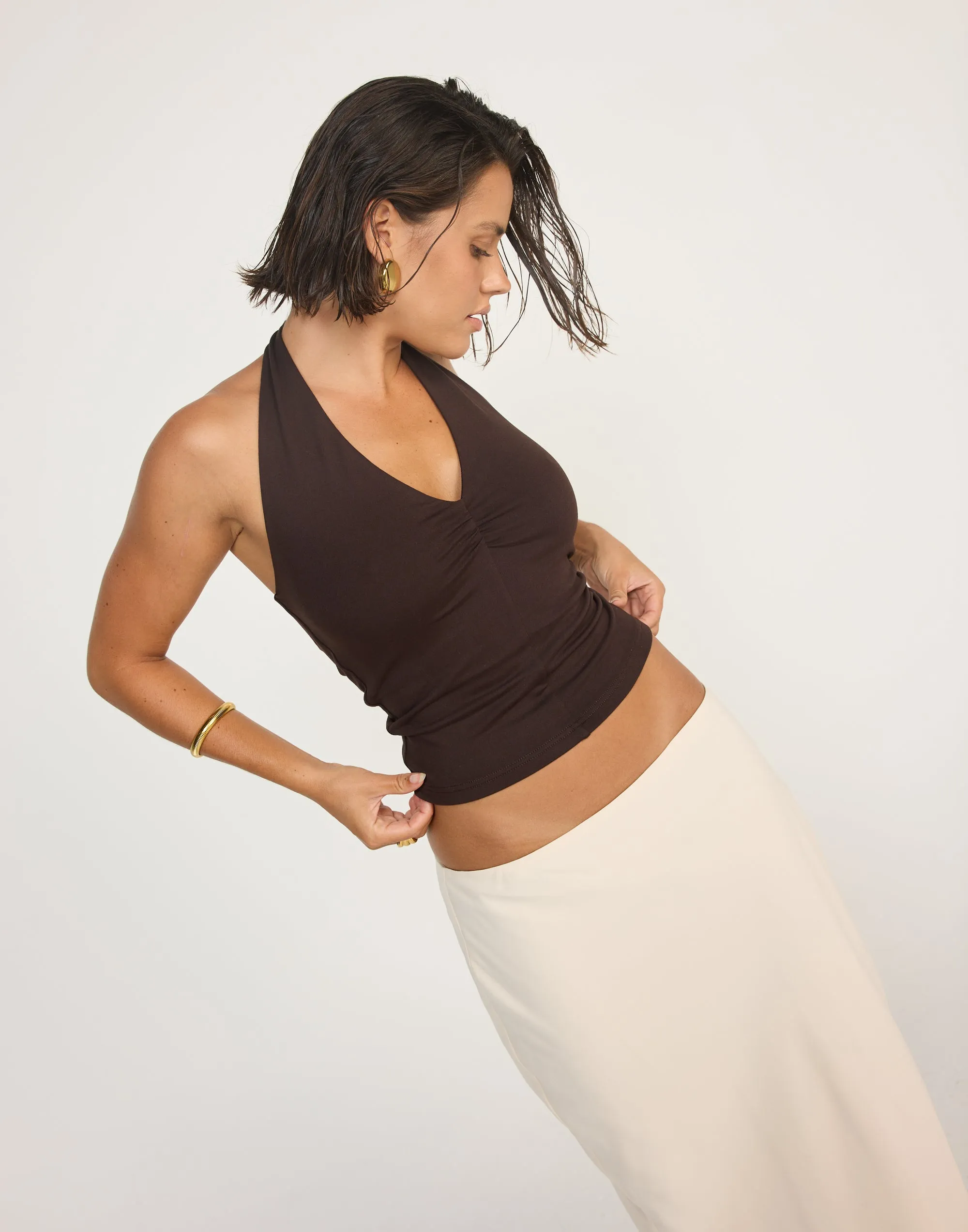 Marina Top (Chocolate)