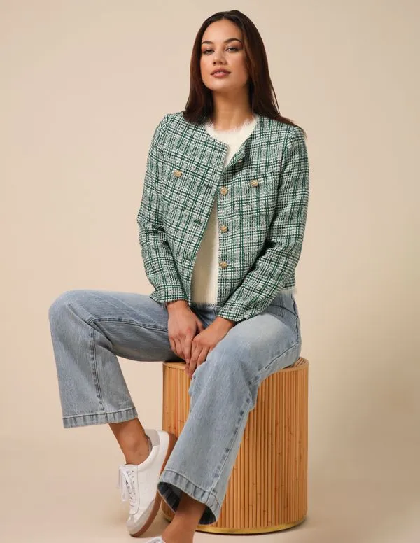 Marla Jacket - Zen Garden