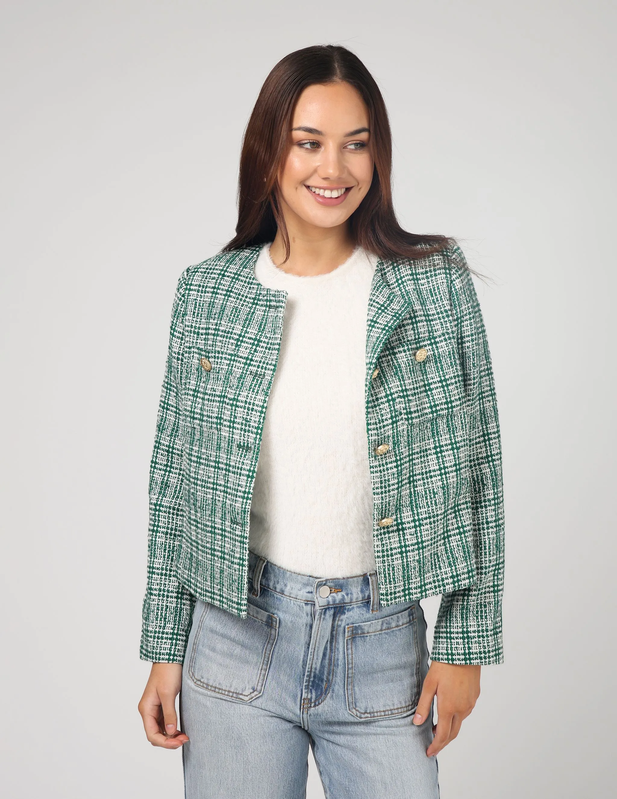 Marla Jacket - Zen Garden