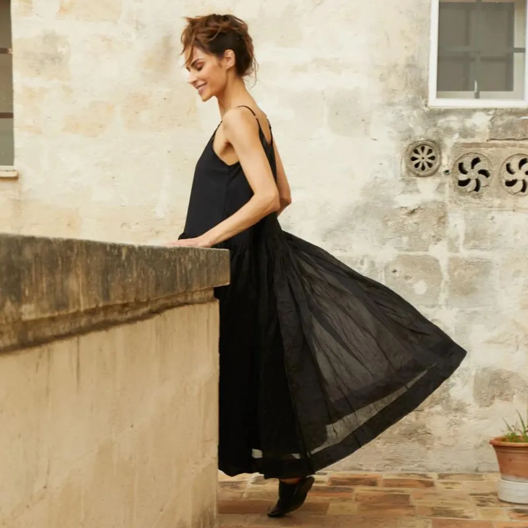 Meg by Design Tutu Slip - Long, Black