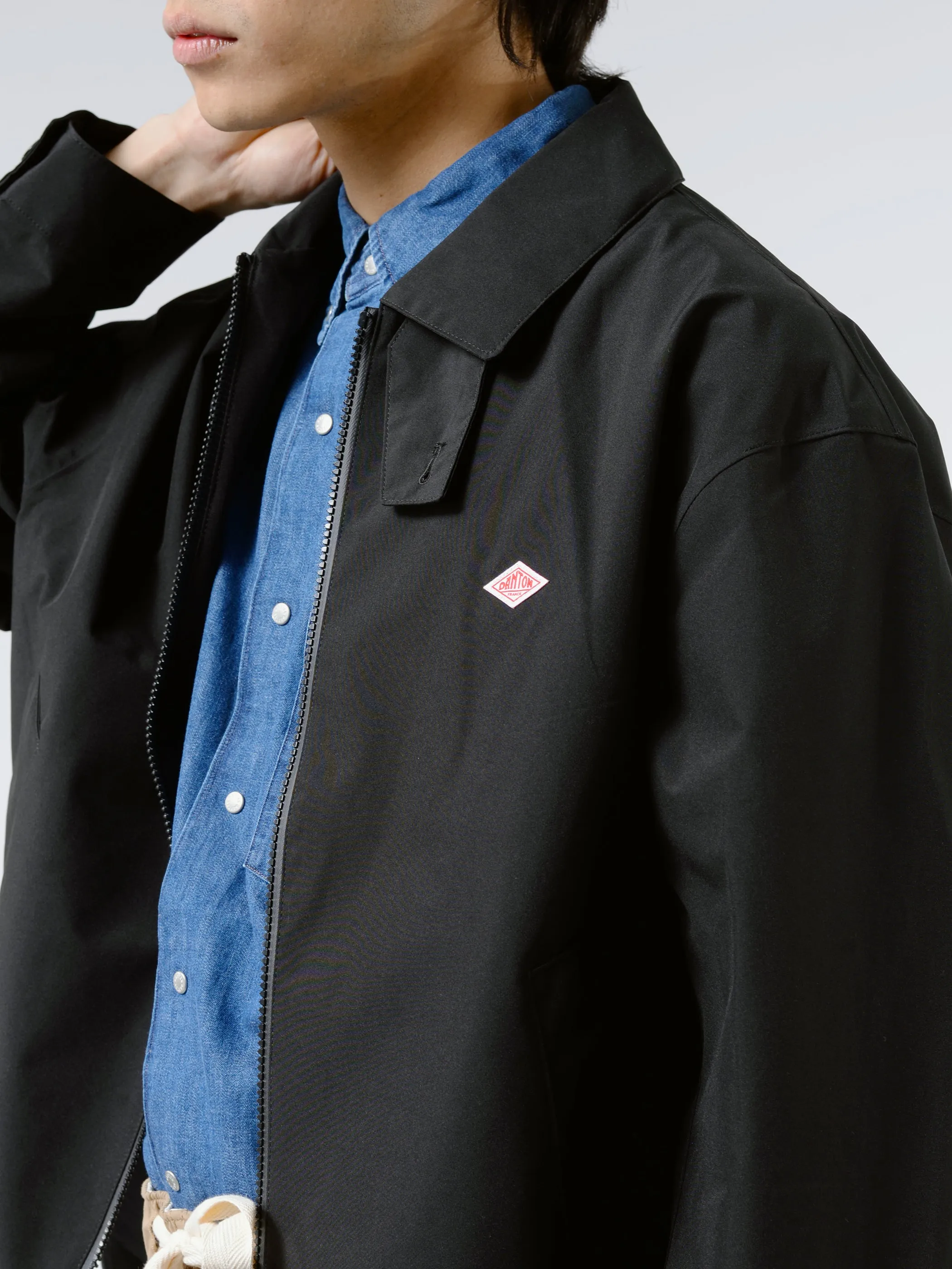 Men's 3-Layer Cloth Zip Up Jacket